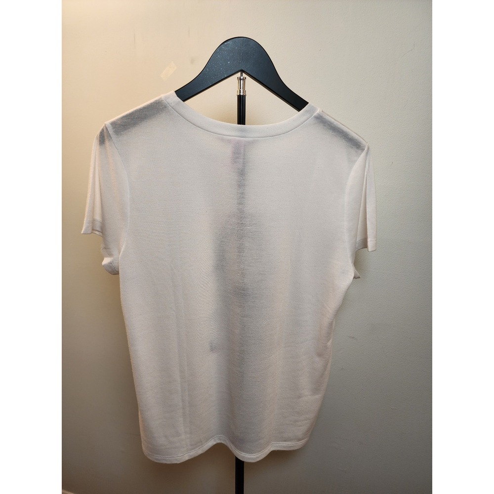 Victorias Secret Stella Maxwell Graphic Tee White Short Sleeve Crewneck Large - Picture 3 of 5